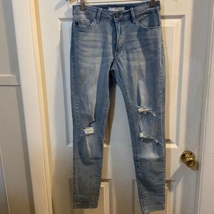 Juniors skinny jeans size 9